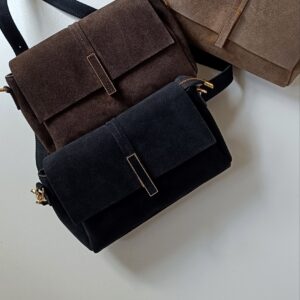 Luigi zamsz black