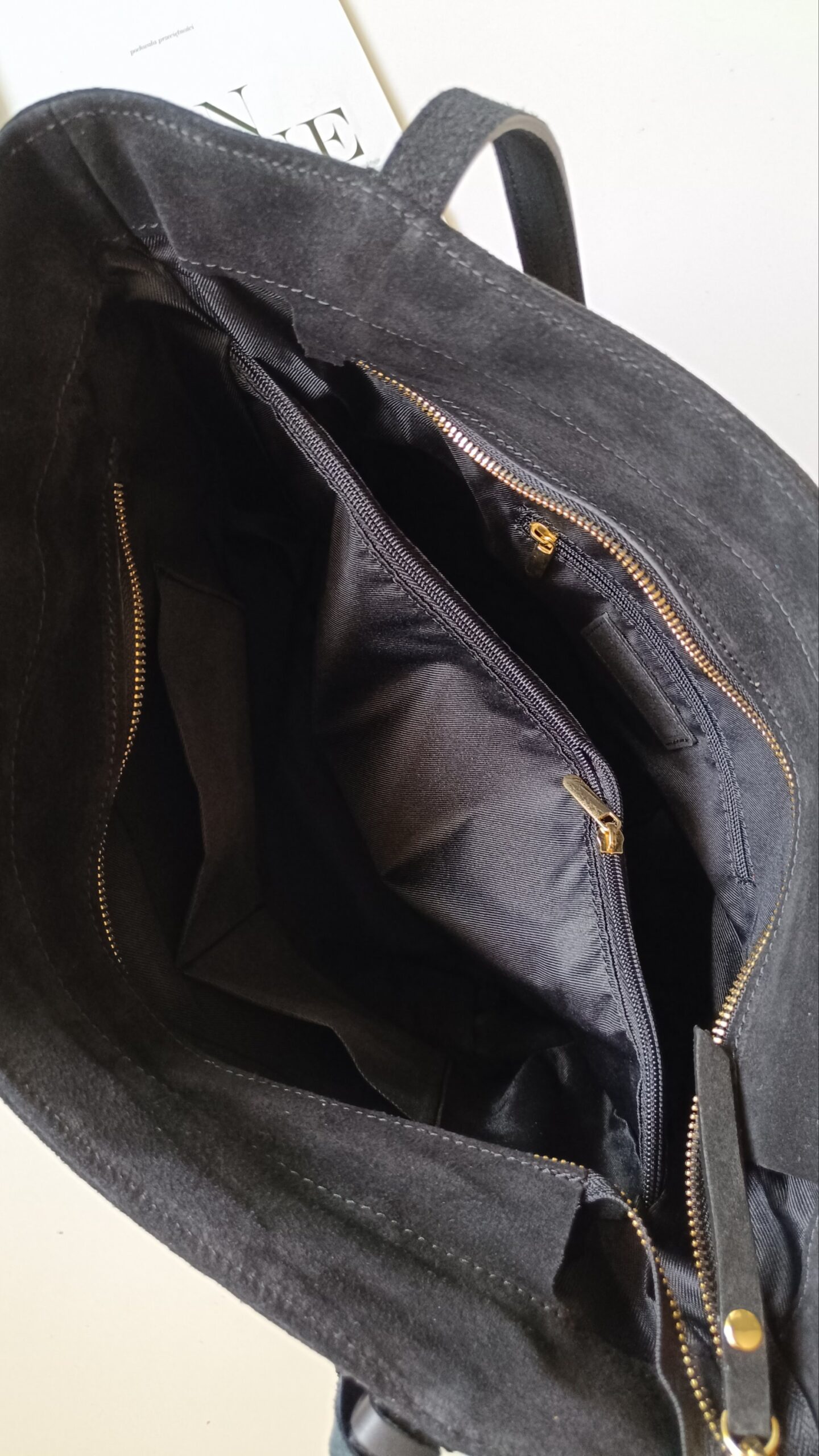 Torebka shopperka Alaska black - obrazek 5