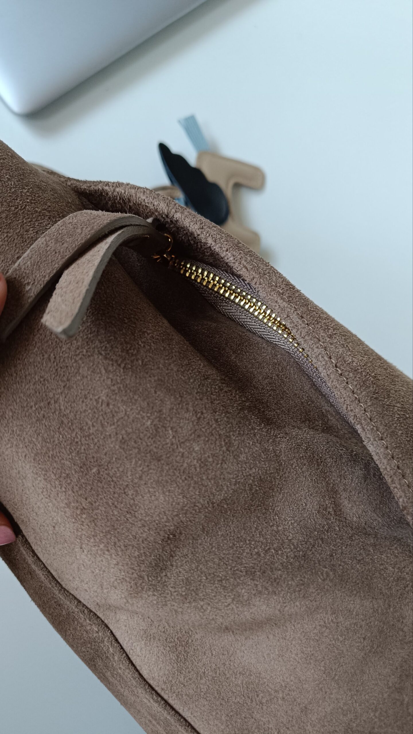 Torebka shopperka Alaska taupe - obrazek 3