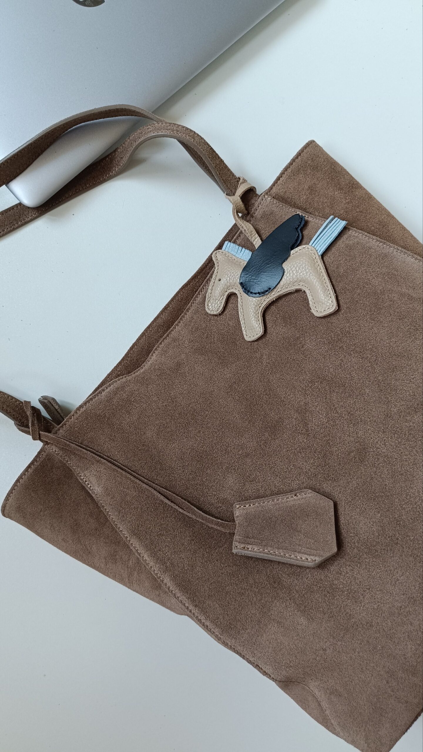 Torebka shopperka Alaska taupe - obrazek 2