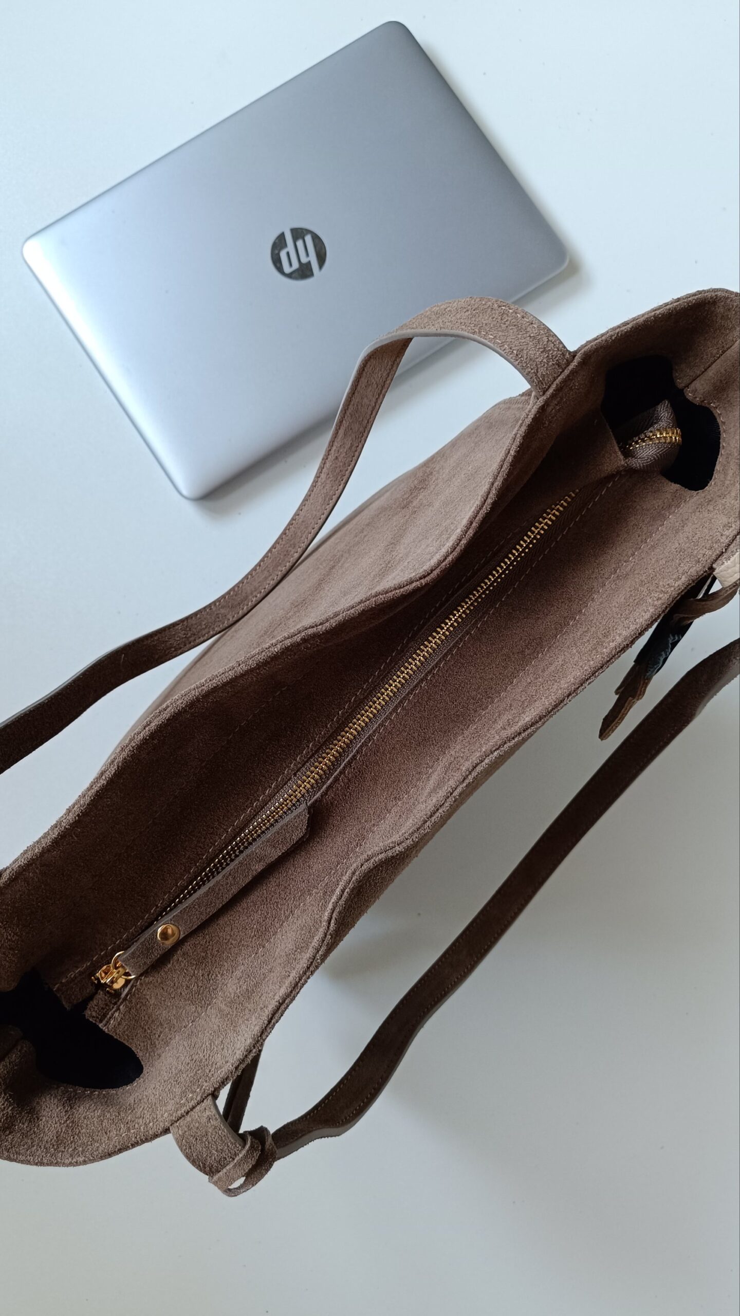 Torebka shopperka Alaska taupe - obrazek 4