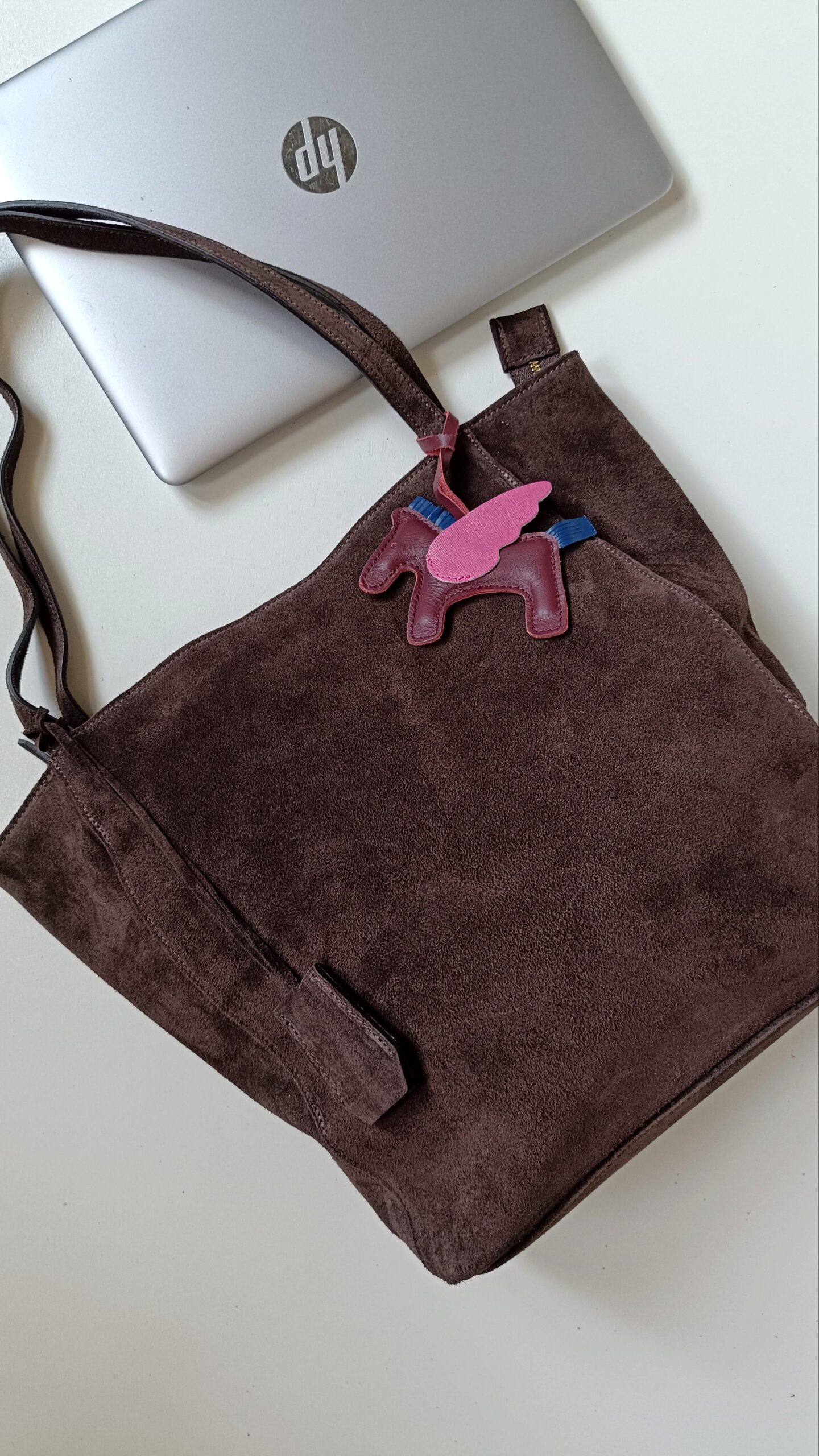 Torebka shopperka Alaska chocolate - obrazek 2