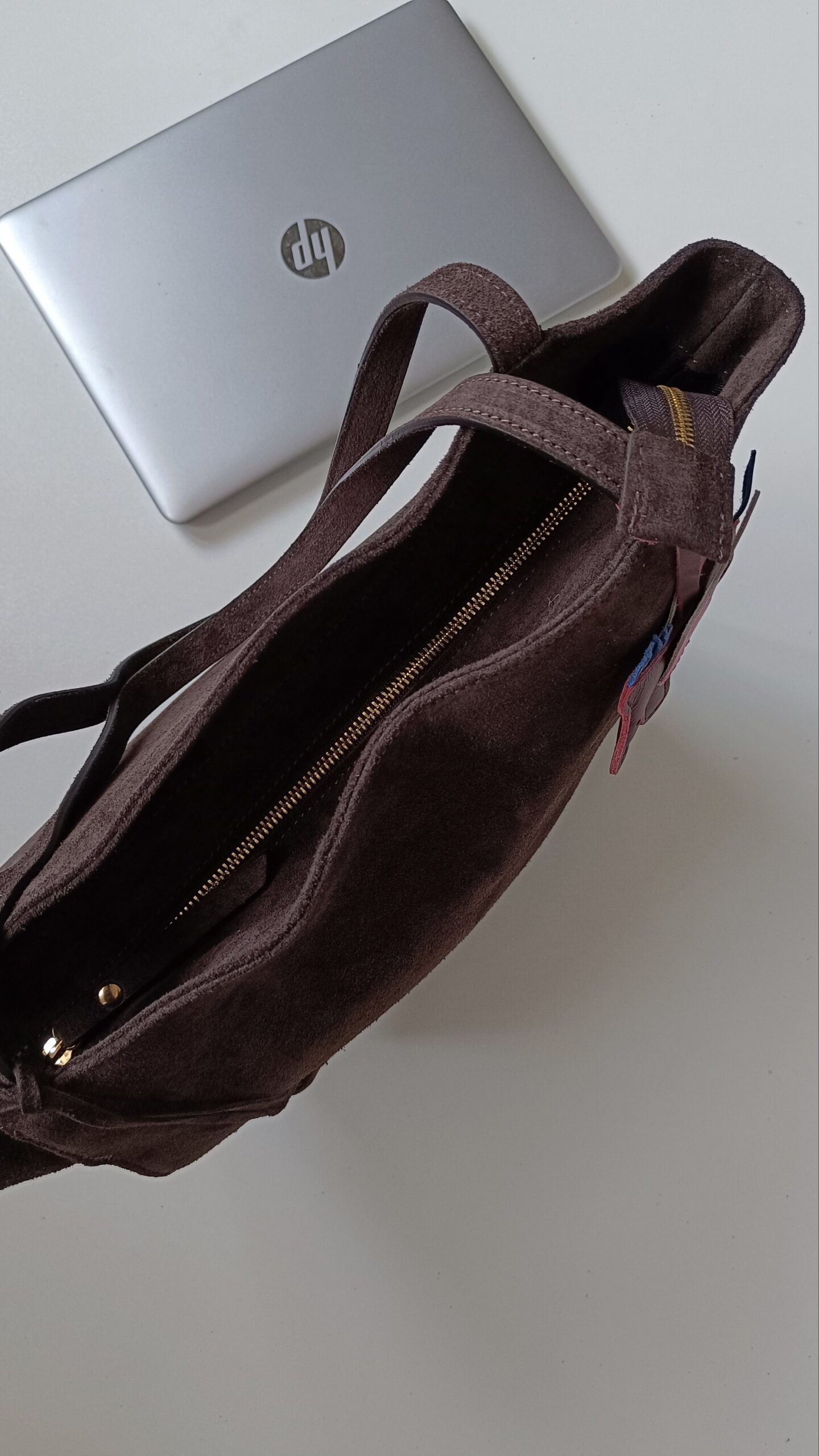 Torebka shopperka Alaska chocolate - obrazek 3