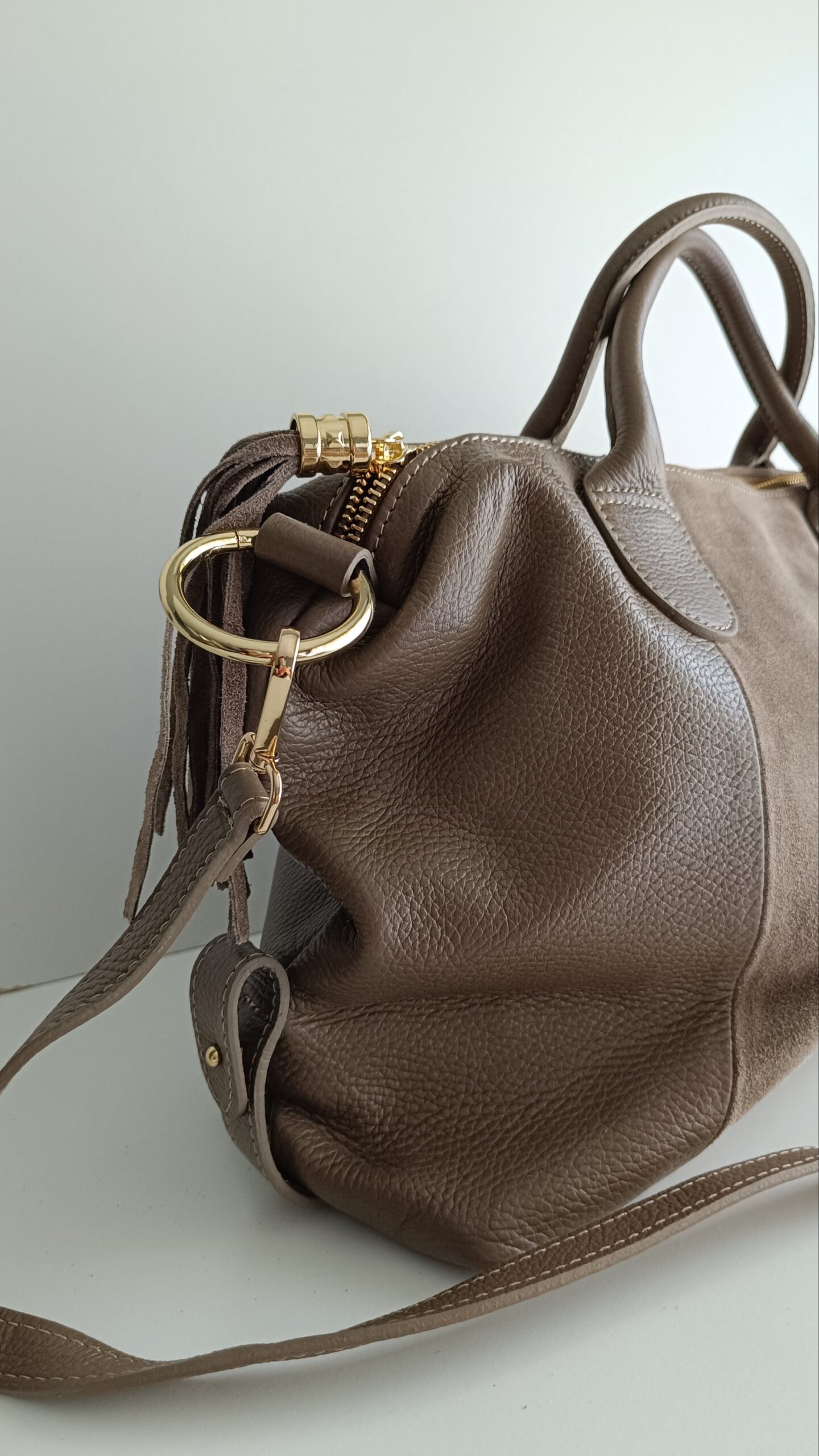 Torebka shopperka Dalila taupe - obrazek 6