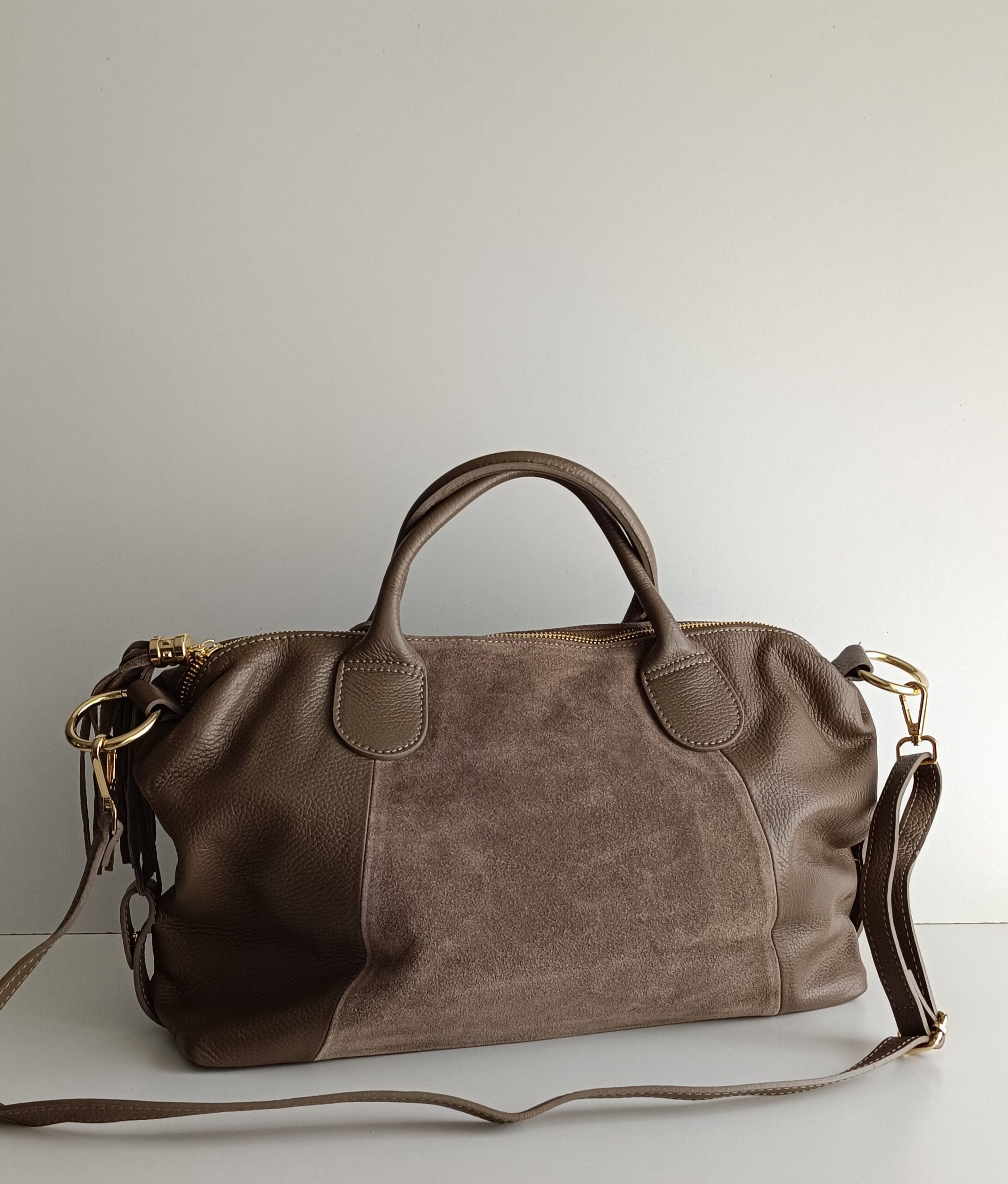 Torebka shopperka Dalila taupe - obrazek 4