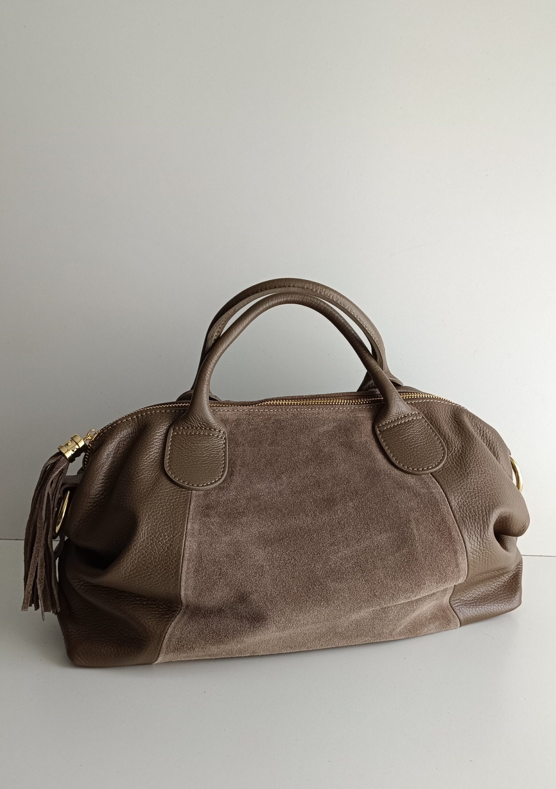 Torebka shopperka Dalila taupe - obrazek 3