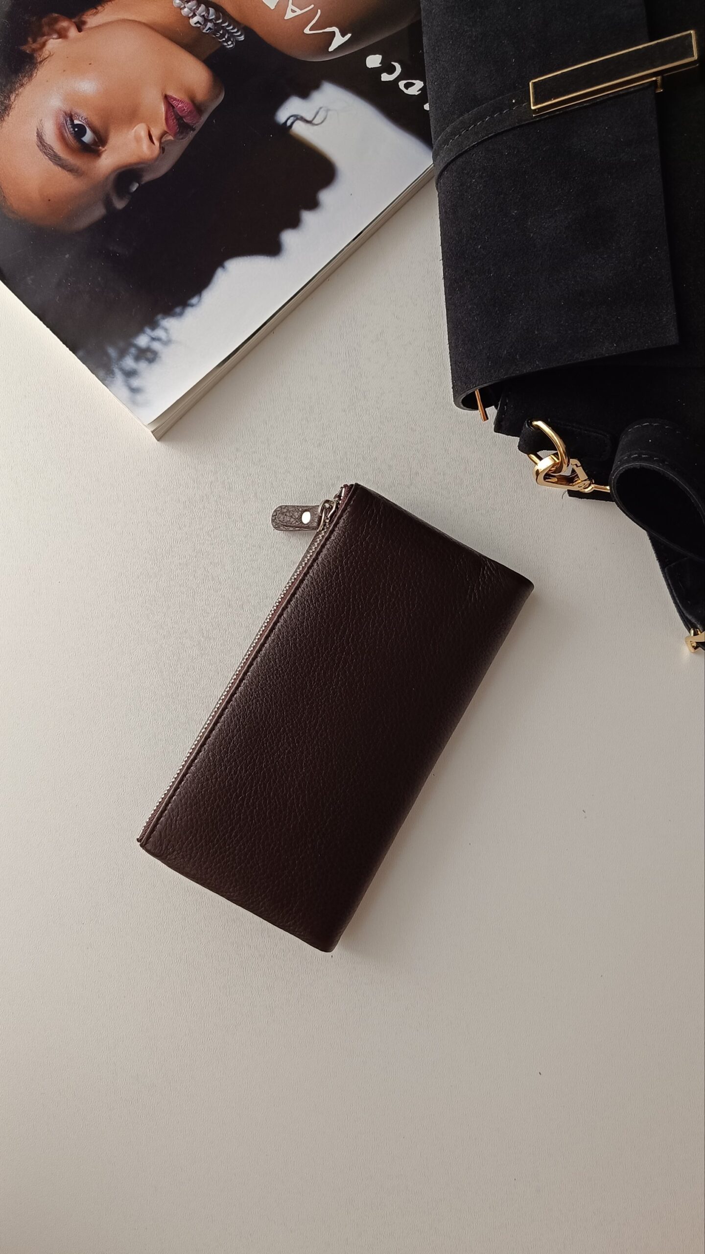 Portfel Lilia chocolate - obrazek 2