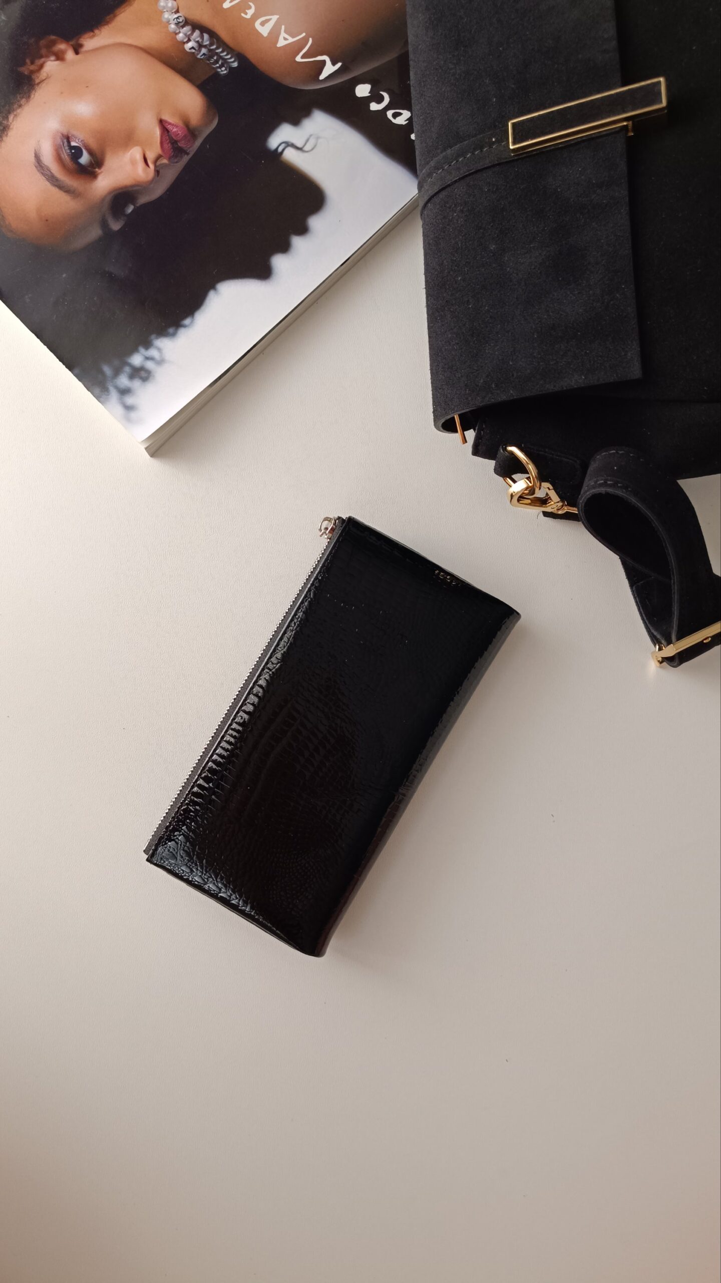Portfel Lilia croco black - obrazek 2