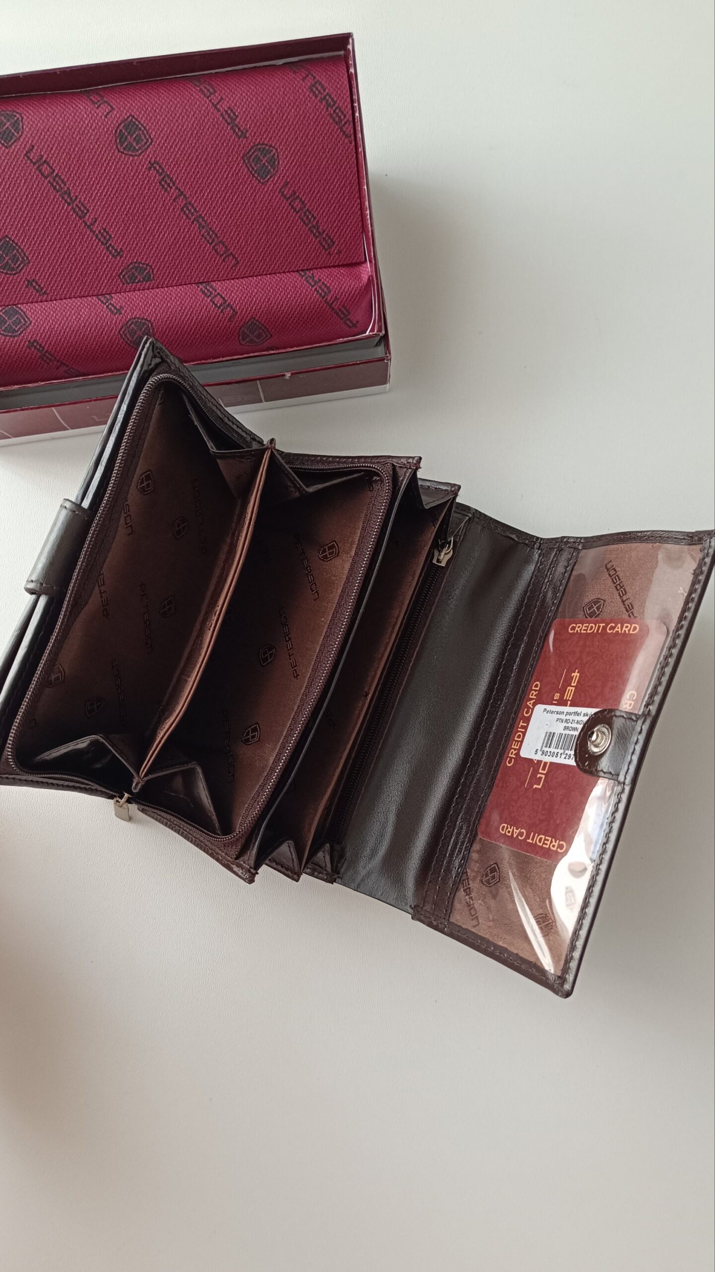 Portfel Peterson chocolate - obrazek 4