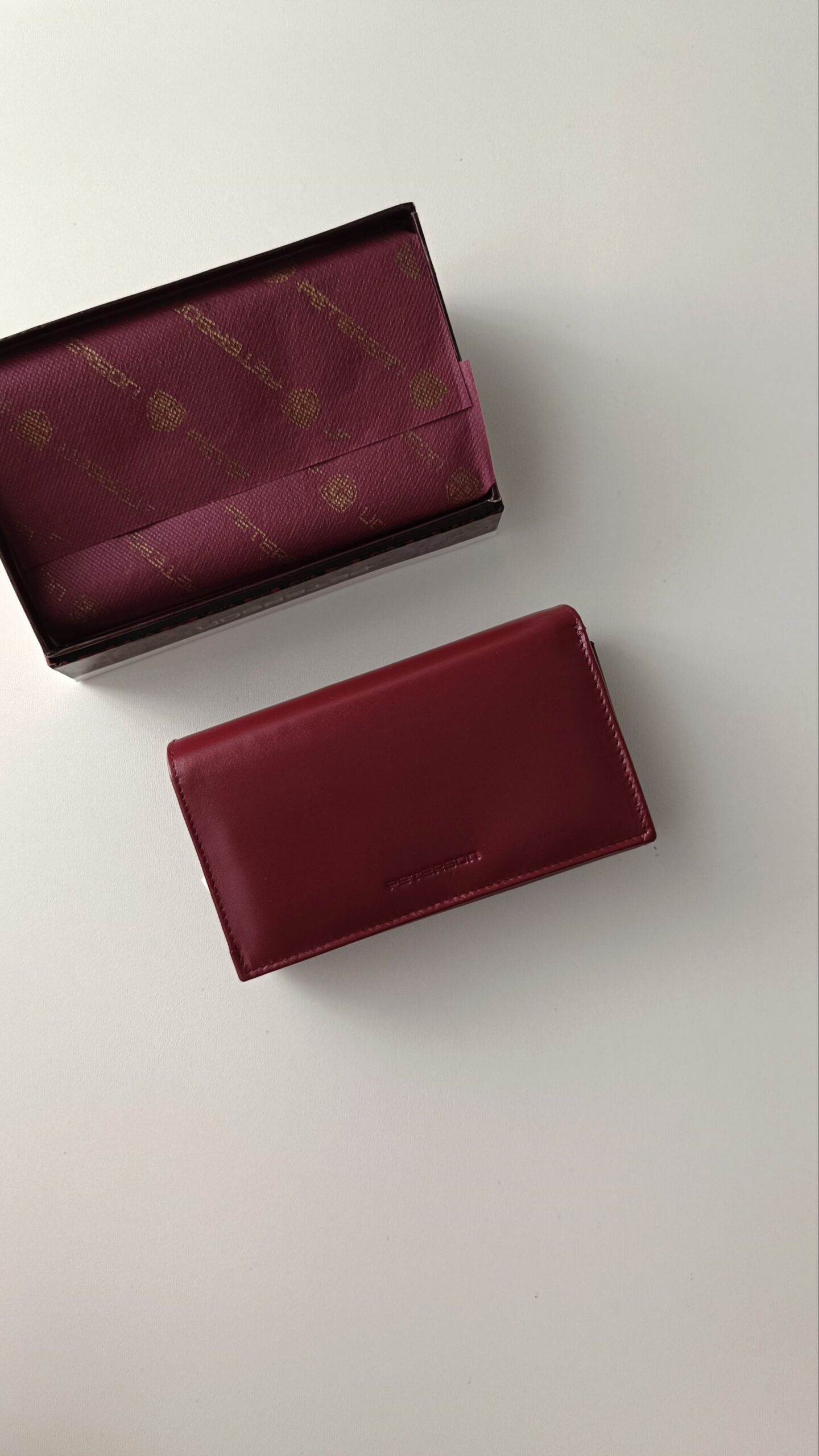 Portfel Peterson dark red