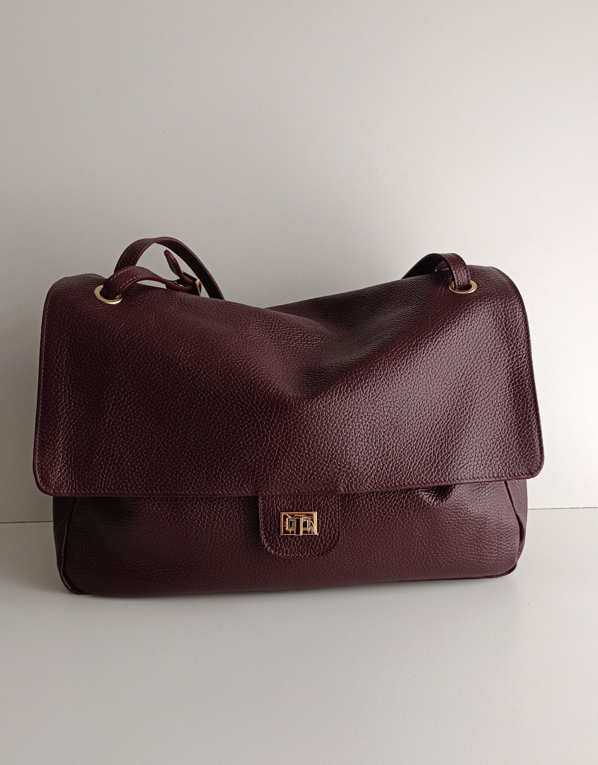 Torebka shopperka Chelsea wino - obrazek 5